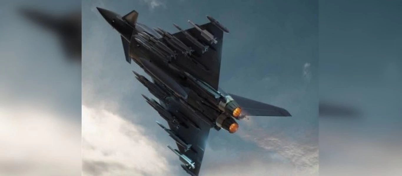  Eurofighter σε “beast mode” με... 14 βλήματα Meteor!